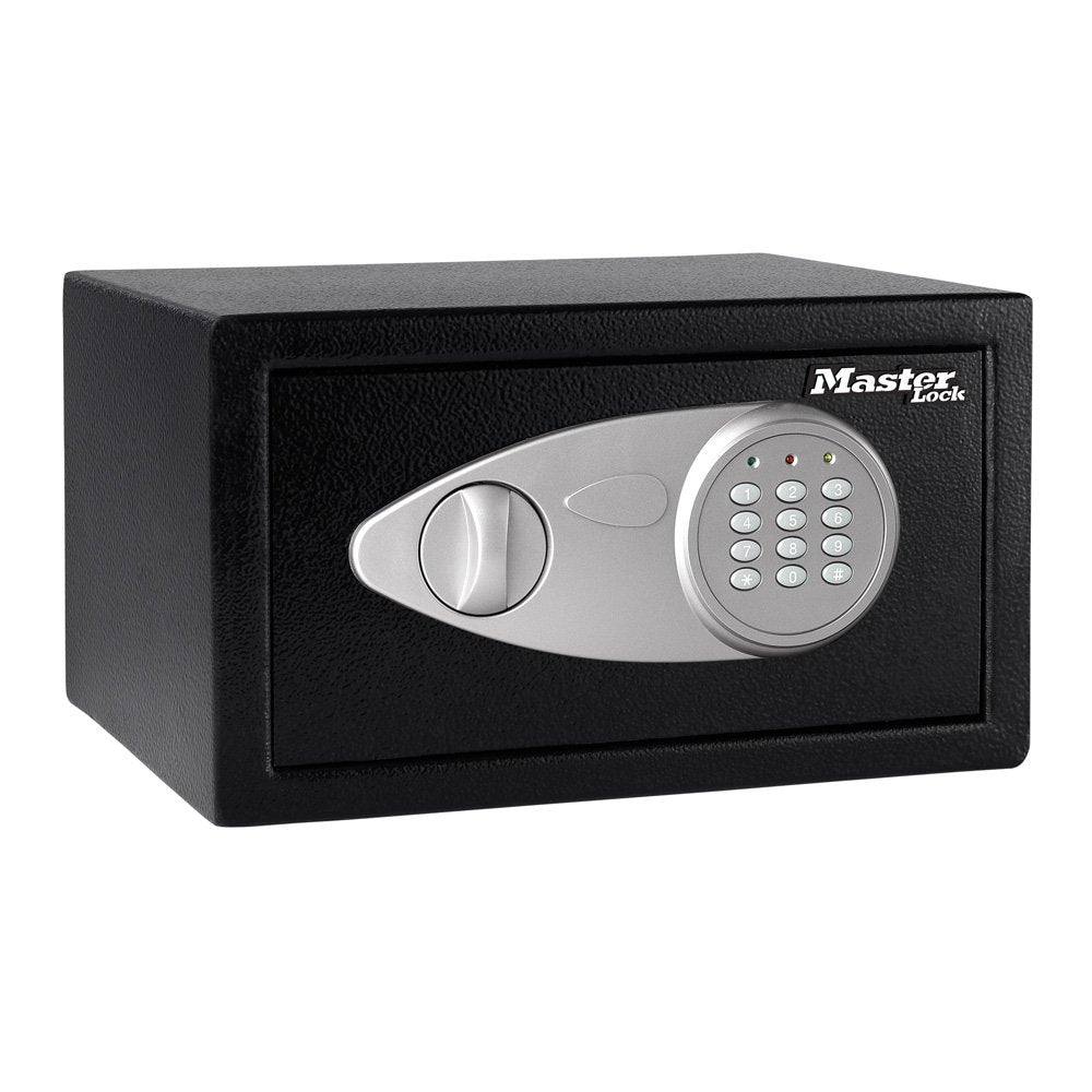 Master Lock X041ml Caja Fuerte Acero Negro, Gris