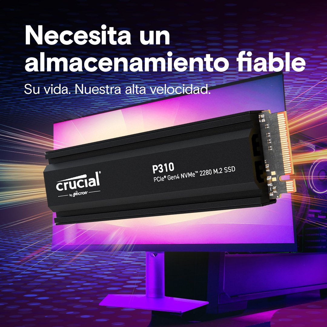 EAN 0649528944771 - Crucial P310 2 TB M.2 PCI Express 4.0 NVMe imagen 6