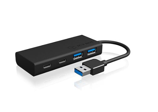 Icy Box Usb3.0 Hub Type-A ->Type-C Ib-Hub1426-U3,2xtype-C+Typea