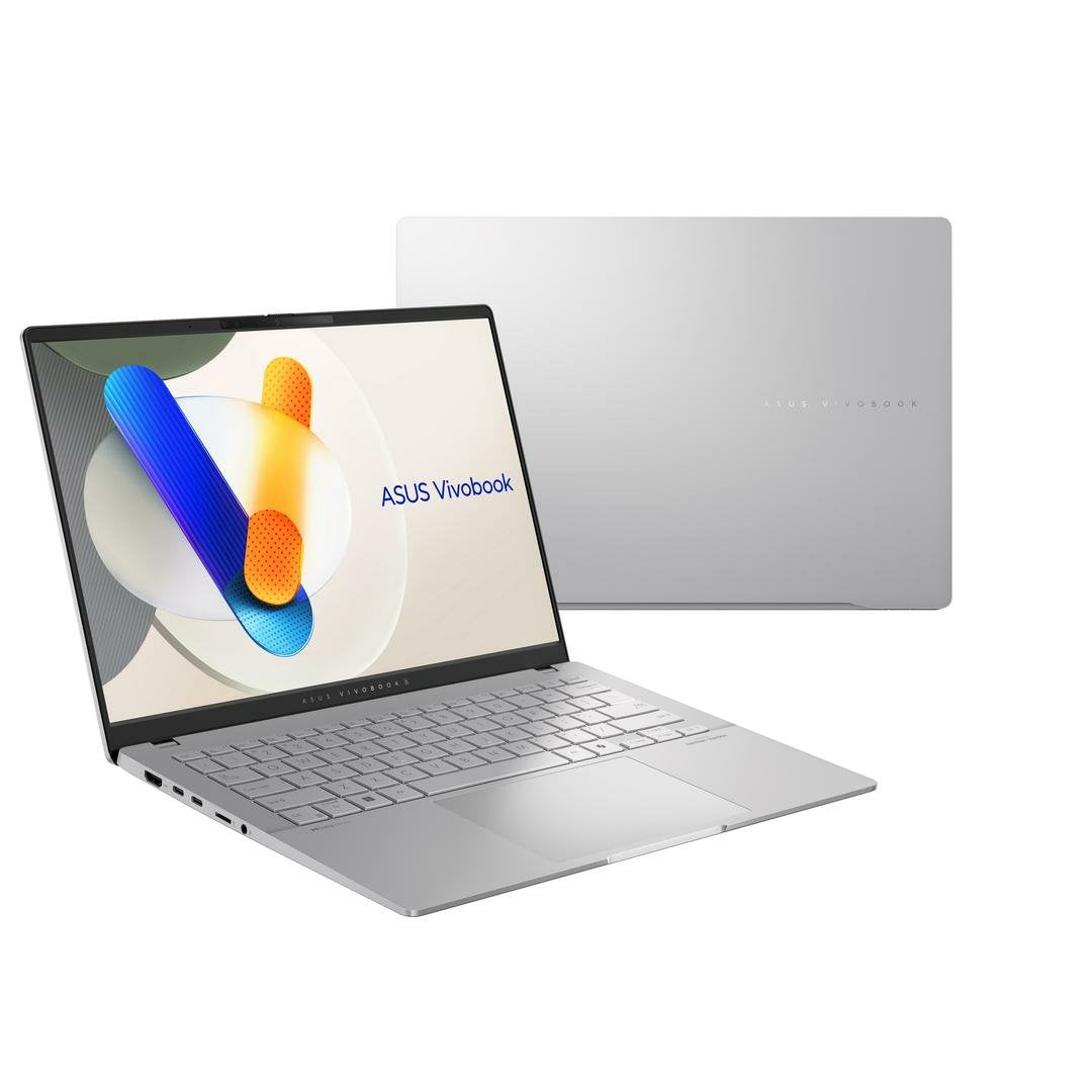 Asus Vivobook S 14 Oled Oled M5406wa-Qd088w Copilot+ Pc - Ordenador Portátil 14" Wuxga (Amd Ryzen Ai 9 Hx 370, 32gb Ram, 1tb Ssd, Amd Radeon 890m, Windows 11 Home) Plata Fría - Teclado Qwerty Español