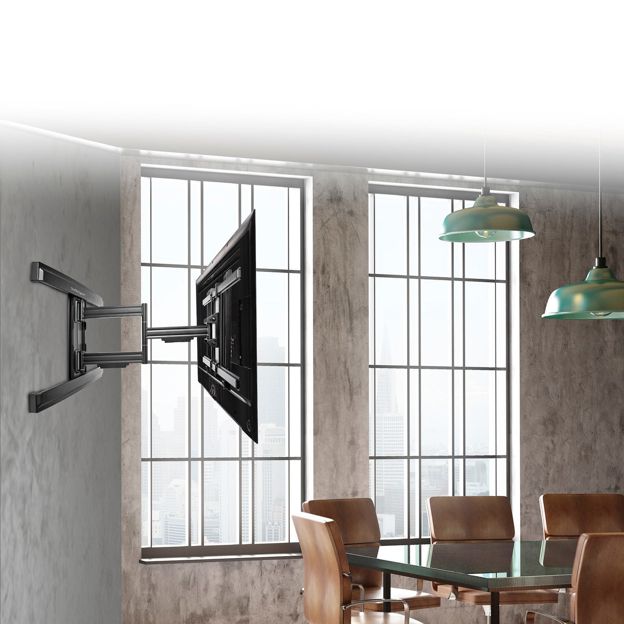 EAN 65030870337 - StarTech.com FPWARTS1 soporte para TV 2,03 m (80") Negro imagen 2