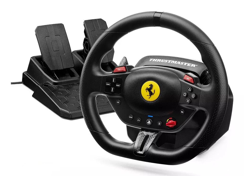 EAN 3362934112677 - Thrustmaster T98-P Ferrari 296 GTB Negro USB Volante + Pedales Analógico/Digital PC, PlayStation 4, PlayS imagen 1