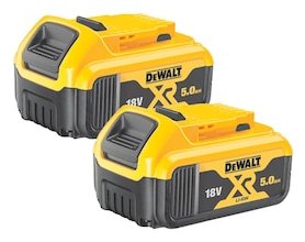 Batería Dewalt Dcb184 18volt 5ah Xr Li-Ion, Kit De Inicio 2 Piezas Dcb184p2-Xj