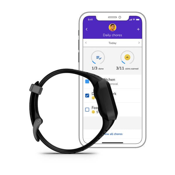 Pulsera Smartband Garmin Vívofit Jr. 3 Negro Cosmico