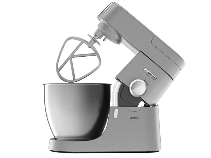 Procesador De Alimentos Kenwood Chef Xl Kvl4140s Plateado, 1.200 Vatios, Con Accesorio Batidor Y Cortador De Verduras 0w20011178