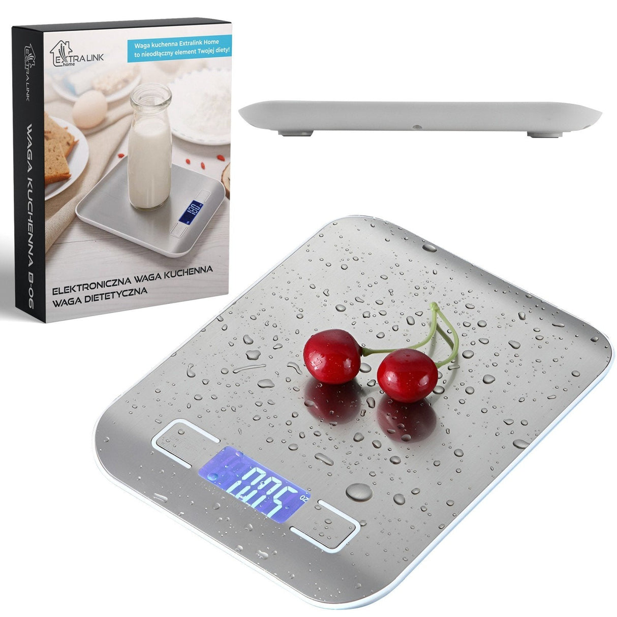 Extralink Home Waga Kuchenna Elektroniczna B-06