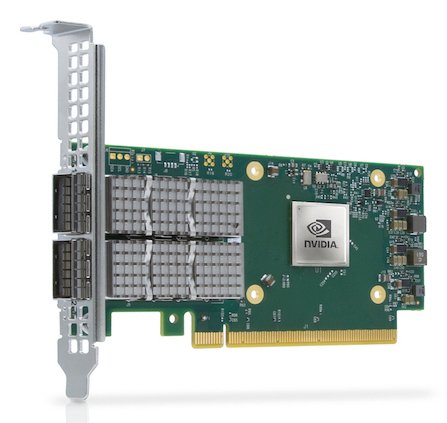 Nvidia Connectx-6 Dx En - Crypto Disabled With Secure Boot - Network Adapter - Pcie 4.0 X16 - 100 Gigabit Qsfp56 X 2