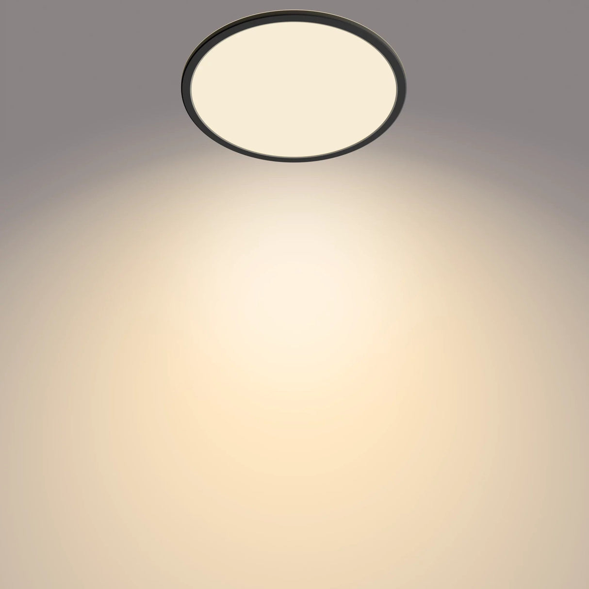 Philips Superslim 3in1 Led Leuchte Cl550 18w 2700k Ip44 Schw