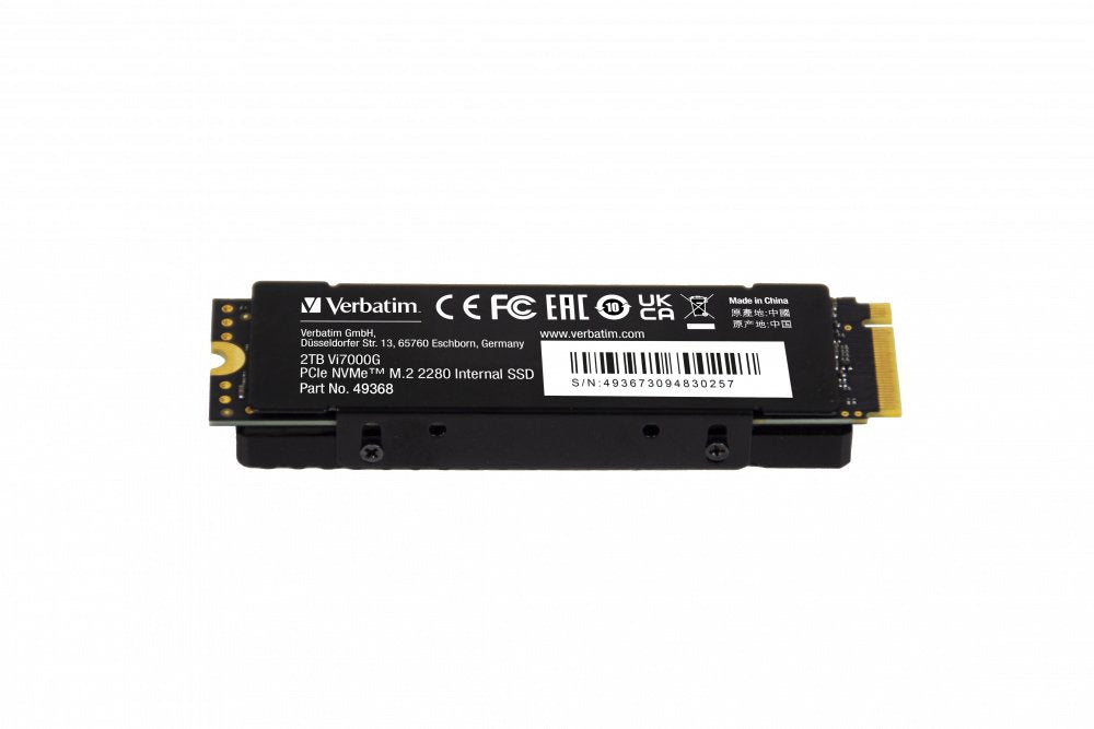 EAN 0023942493686 - Verbatim Vi7000G 2 TB M.2 PCI Express 4.0 NVMe imagen 6
