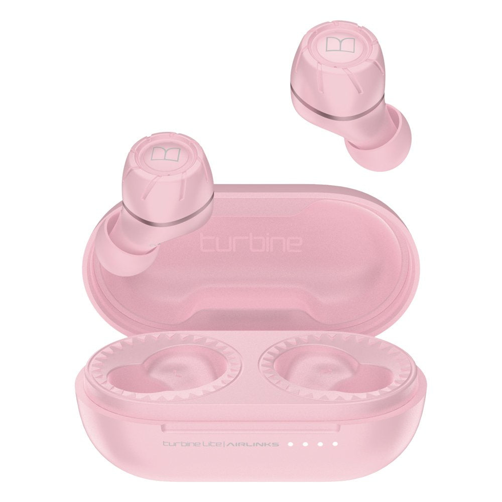 Auriculares Monster Turbine Lite Airlinks Inalámbrico Dentro De Oído Música Usb Tipo C Bluetooth Rosa