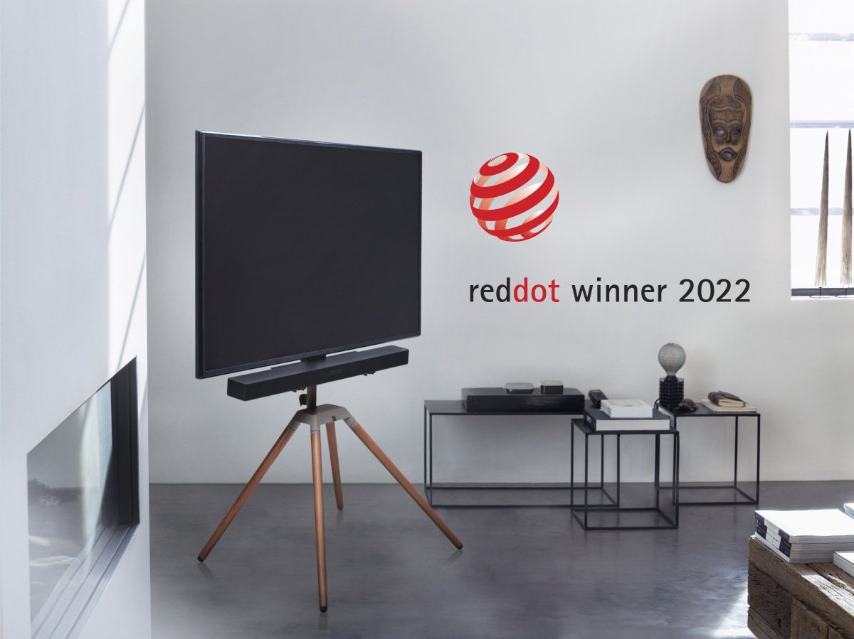 Soporte One For All Tripod Wm7475 Para Tv 177,8 Cm (70") Marrón, Gris