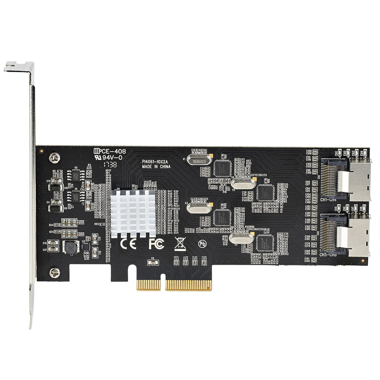 Startech Tarjeta Pcie De 8 Puertos Sata 8p6gpciesatastt