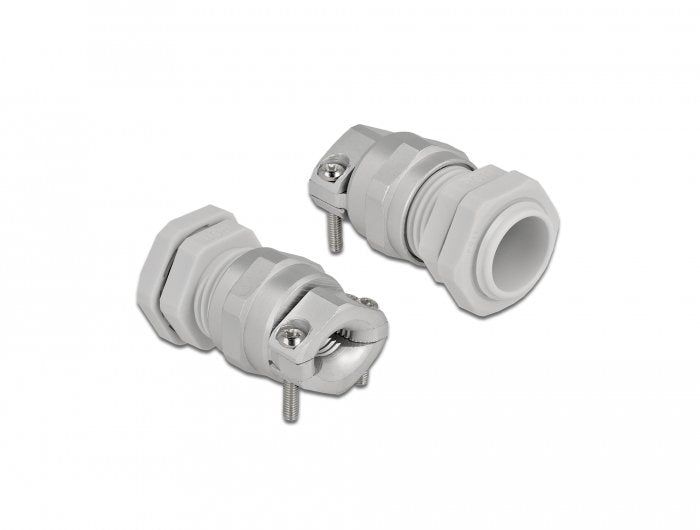 Delock 60354 Prensaestopas Pg11 Con Alivio De Tensión Y Protección Contra La Flexión Gris