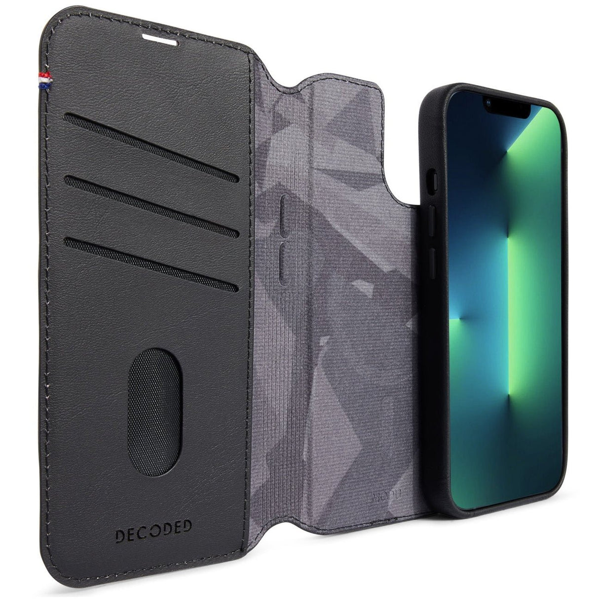 EAN 8720593006723 - Decoded Modu Wallet funda para teléfono móvil 17 cm (6.69") Funda cartera Negro imagen 6