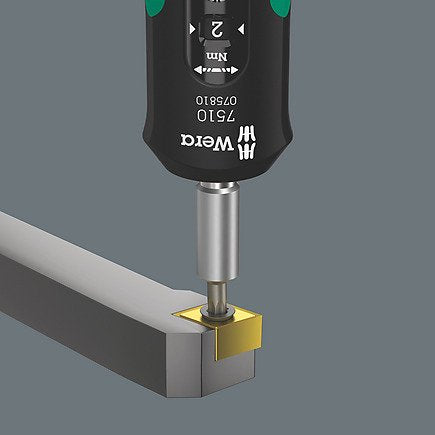 Destornillador Dinamométrico Wera 7510/14 Juego De Herramientas Safe-Torque Speed ??Para Plaquitas Intercambiables De Carburo Negro/Verde, 14 Piezas, En Una Robusta Bolsa Plegable 5075840001