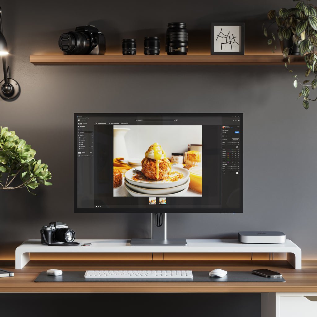 EAN 9350784028464 - ALOGIC 32C4KPDW pantalla para PC 81,3 cm (32") 3840 x 2160 Pixeles 4K Ultra HD Aluminio, Negro imagen 6