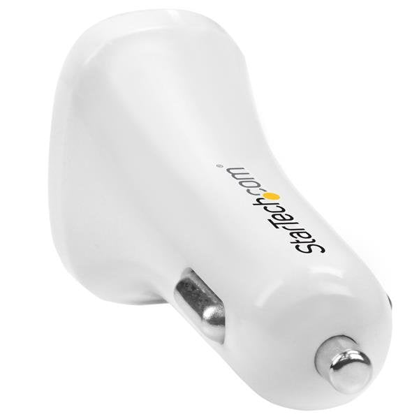 Startech.Com Usb2pcarwhs Cargador De Dispositivo Móvil Auto Blanco