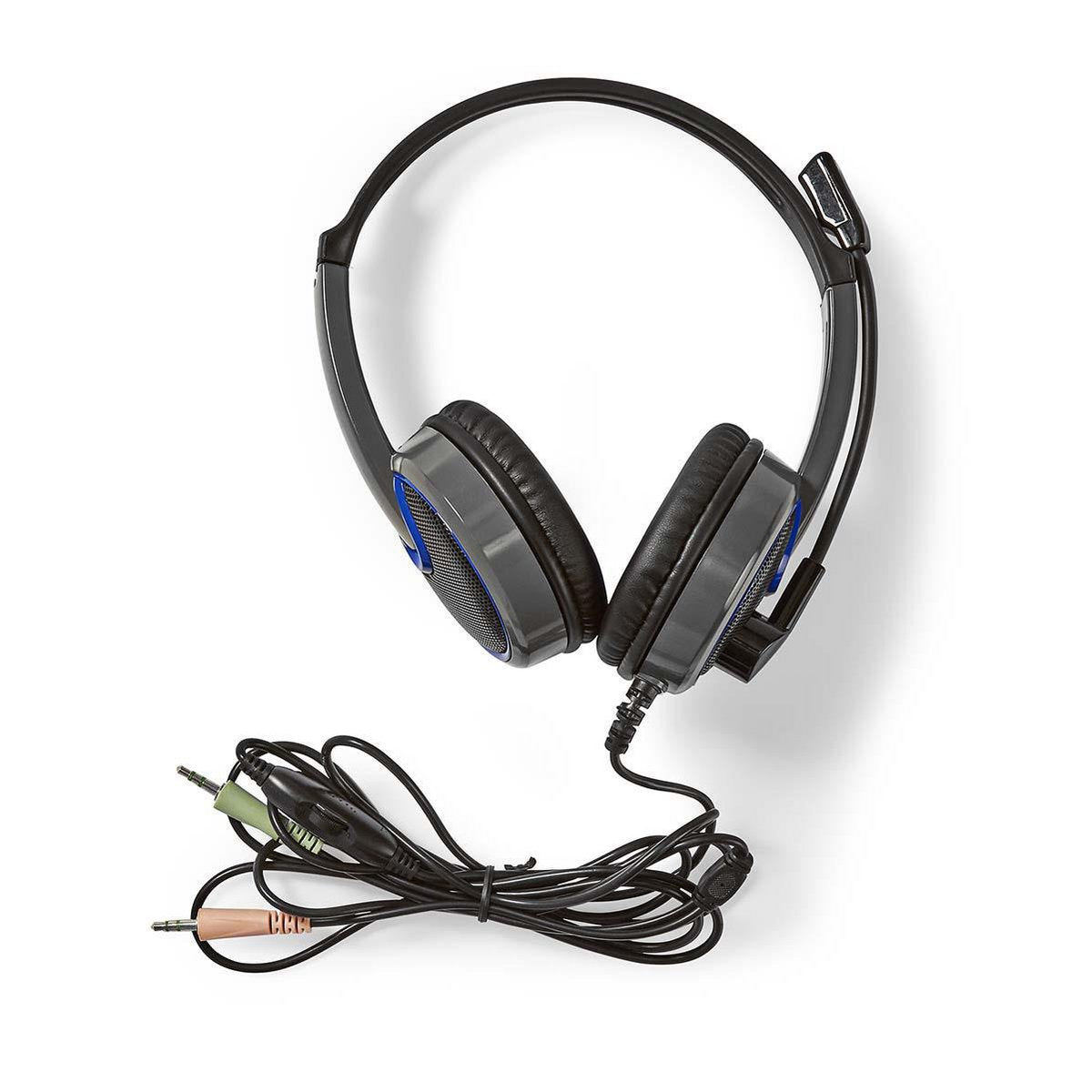 EAN 5412810270354 - Nedis GHST200BK auricular y casco Auriculares Alámbrico Diadema Juego Negro imagen 6