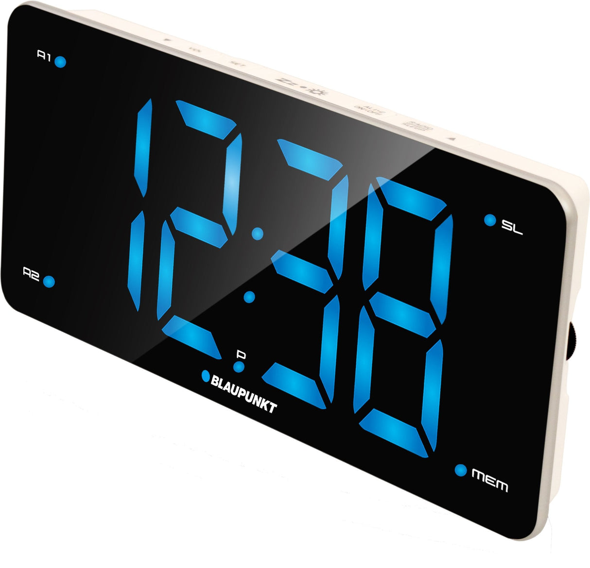 EAN 5901750501241 - Blaupunkt CR15WH despertador Reloj despertador digital Negro, Blanco imagen 2