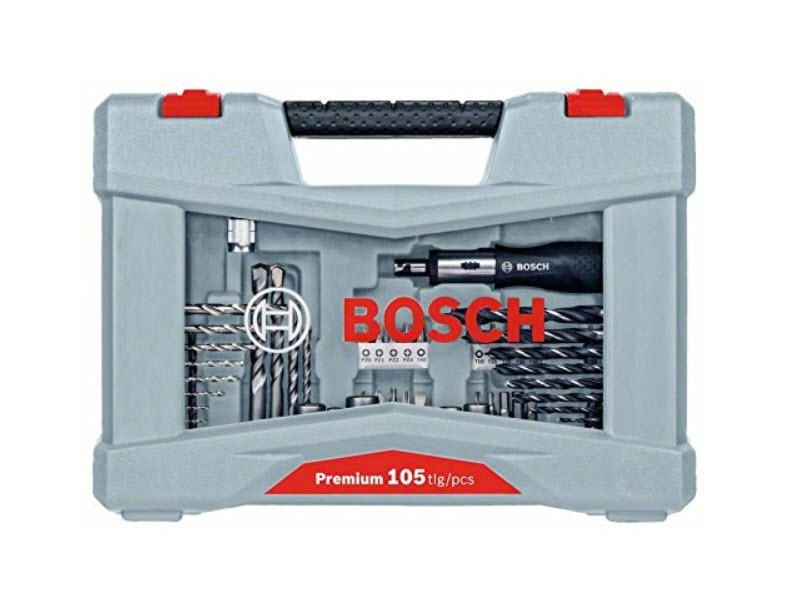 Bosch Home Improvement & Garden Premium X-Line Juego De Taladro Y Destornillador, 105 Piezas, Juego De Broca Y Broca Verde, 105 Piezas 2608p00236