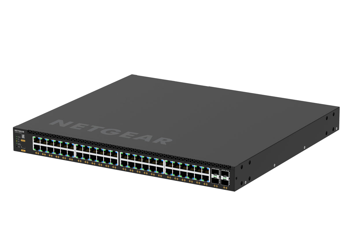 EAN 606449161953 - NETGEAR M4350-48G4XF Gestionado L3 Gigabit Ethernet (10/100/1000) Energía sobre Ethernet (PoE) 1U Negro imagen 5