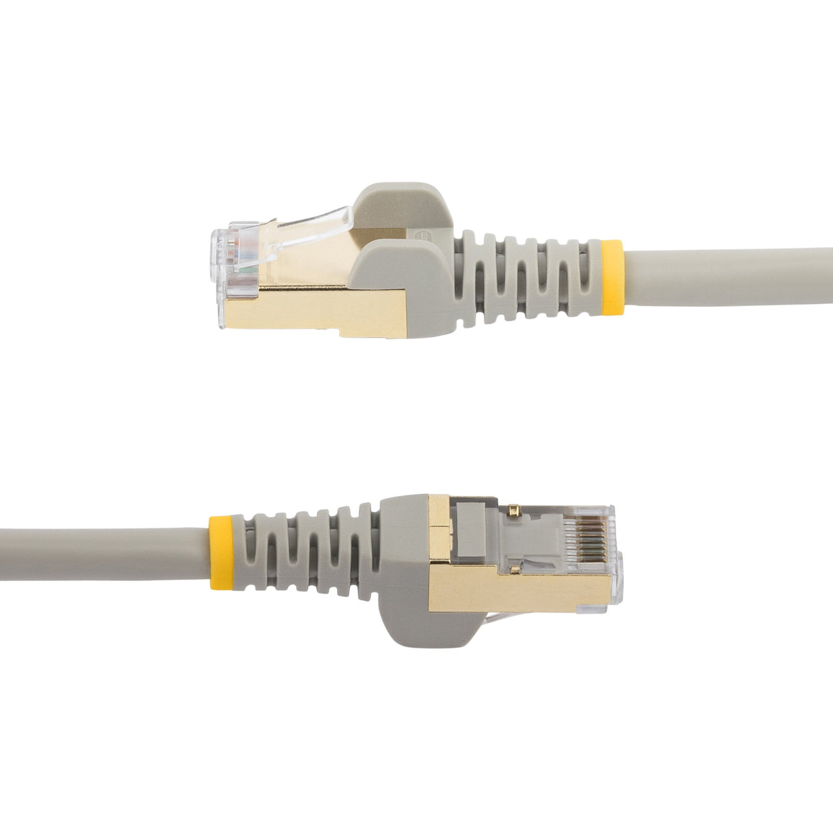 Cable 3m Red Ethernet Rj45 Stp Cabl Cat6a Snagless Gris