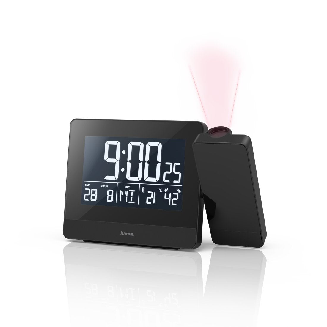 EAN 4047443425812 - Hama Plus Charge Reloj despertador digital Negro imagen 6