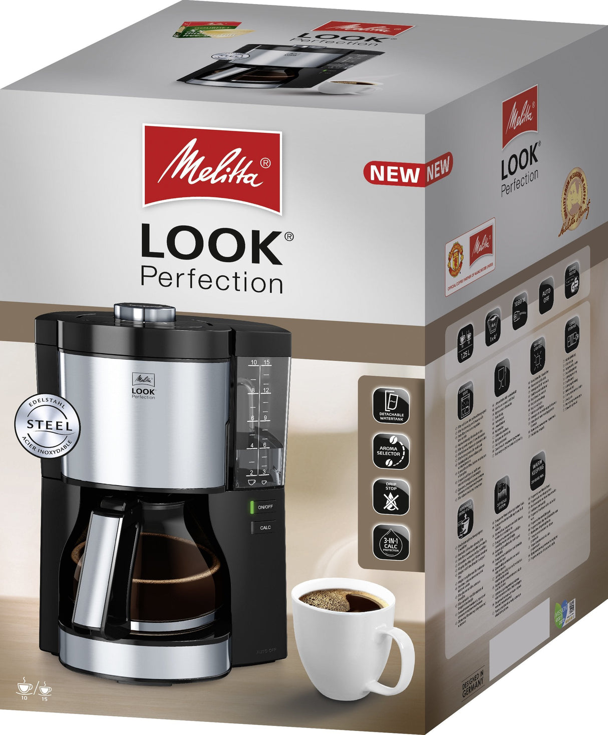EAN 4006508221875 - Melitta 6766589 cafetera eléctrica Totalmente automática Cafetera de filtro imagen 2