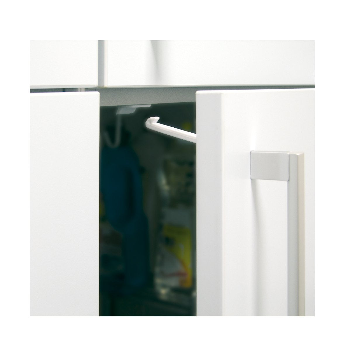 EAN 4004712983428 - Olympia 98342 cerradura de seguridad para niños Cierre de seguridad/protector de pomo de puerta Blanco 6 imagen 2