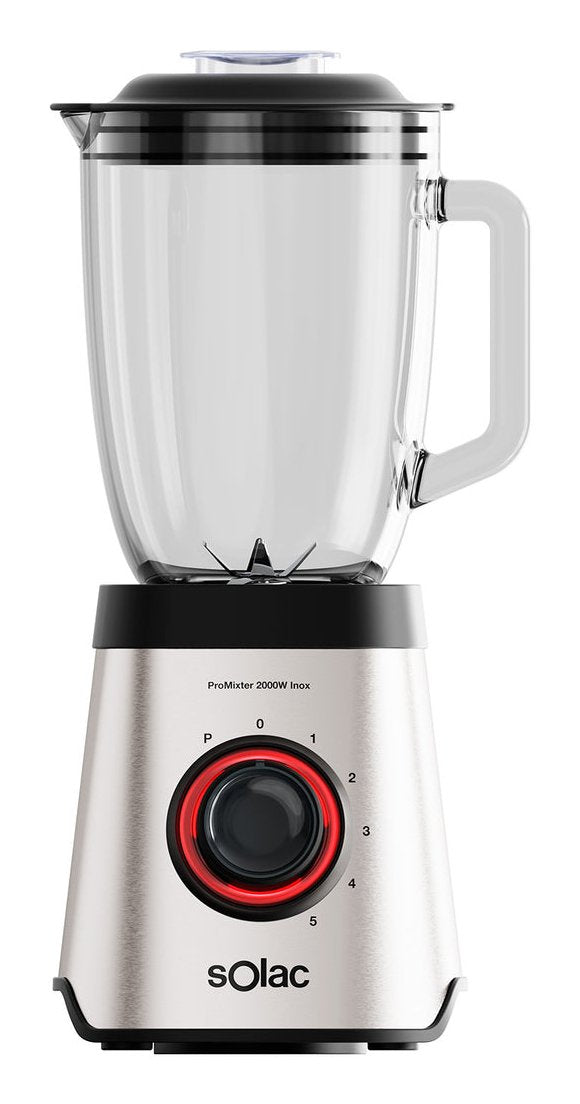 Pae Batidpra Solac Bv5733 Potencia Máxima 2000w Jarra De Cristal De 175 Cl