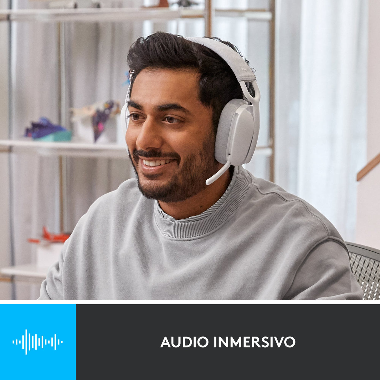 EAN 5099206103948 - Logitech 981-001219 auricular y casco Auriculares Inalámbrico Diadema Llamadas/Música Bluetooth Blanco imagen 11