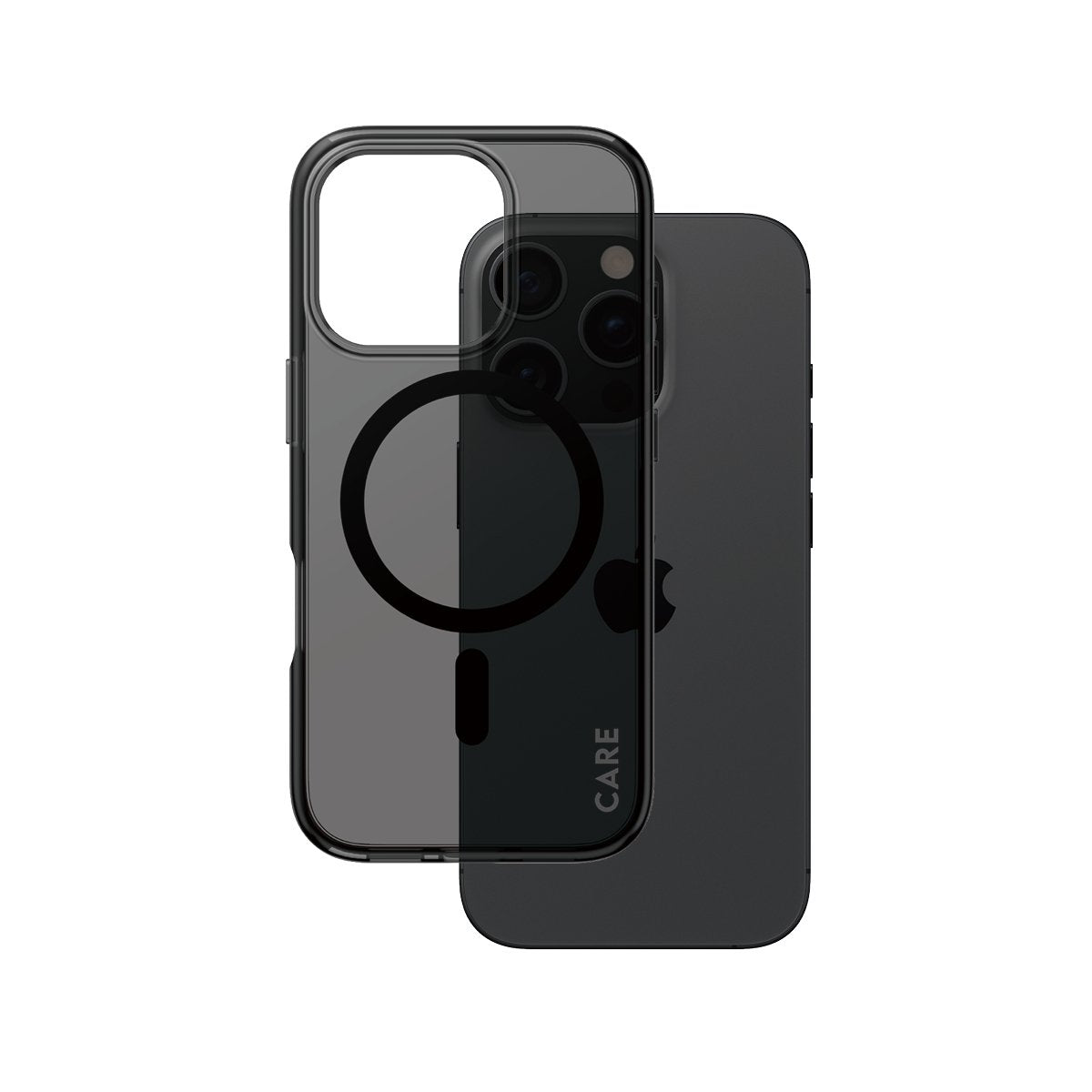 Panzerglass Care Flagship Smokey Iphone 16 Pro Schwarz