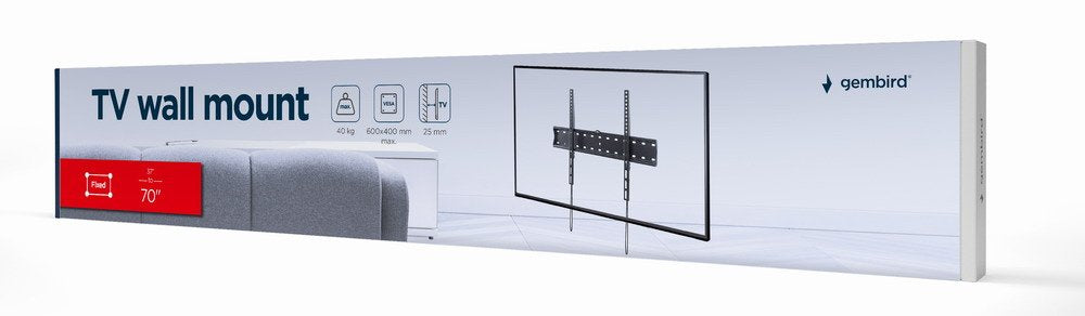 Soporte Pared Tv Wall Mount Fixed 37"-70" 40 Kg