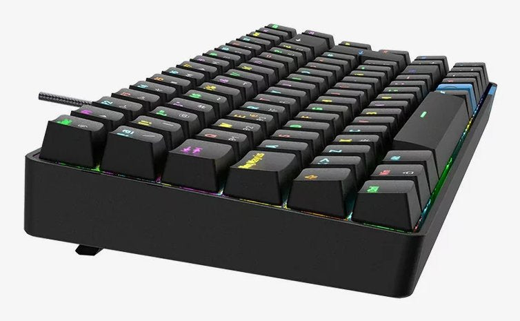 EAN 8436545693452 - Hiditec GKE010005 teclado Juego USB + RF Wireless + Bluetooth QWERTY Español Negro imagen 6