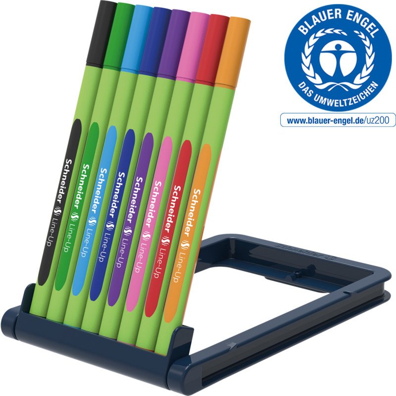 Schneider Rotulador Fineliner Line-Up 0,4 Mm Estuche De 8 C/Surtidos