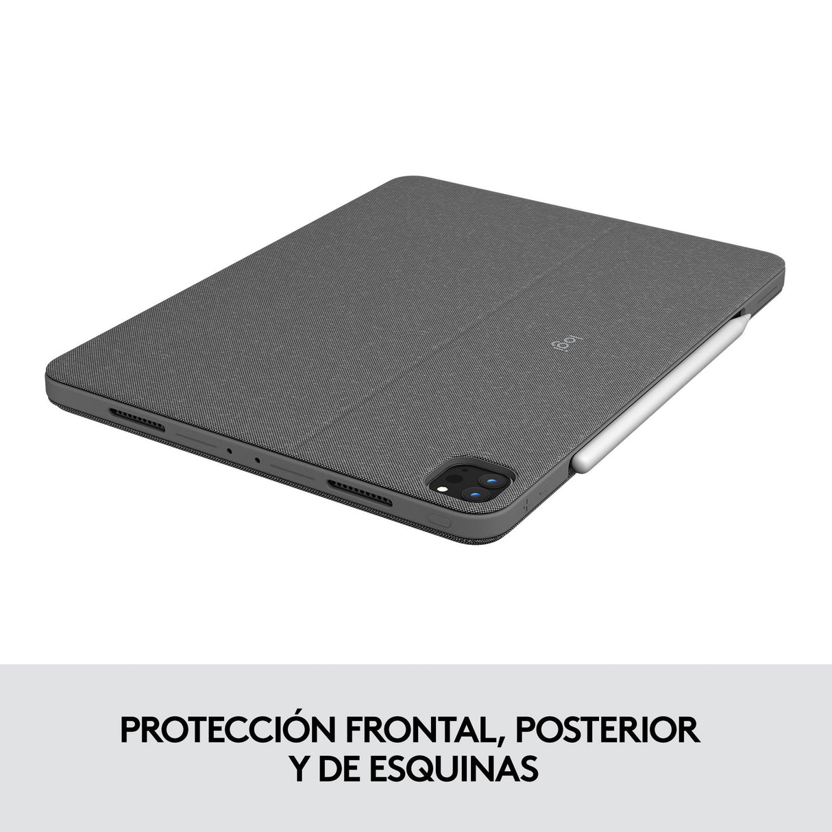 Logitech Combo Touch Funda Con Teclado Español Gris Para Ipad Pro 11" (1º/2º/3º Gen)