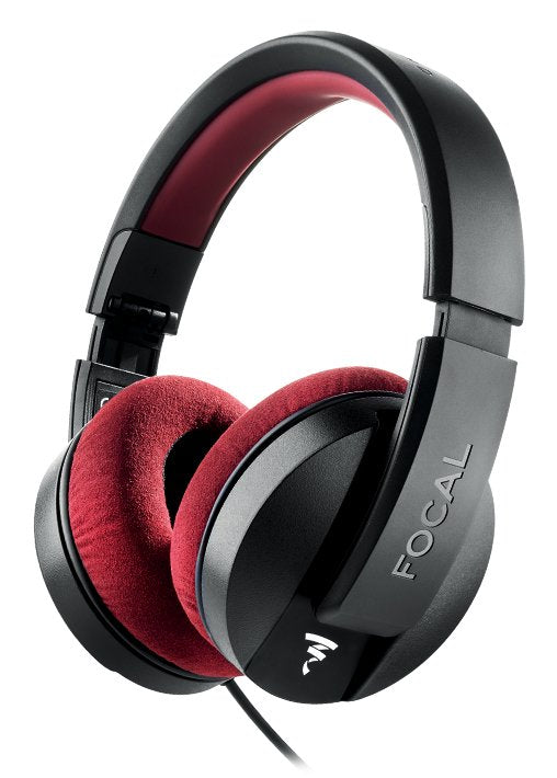 Focal Listen Professional - Auriculares De Estudio (Rojos Y Negros)