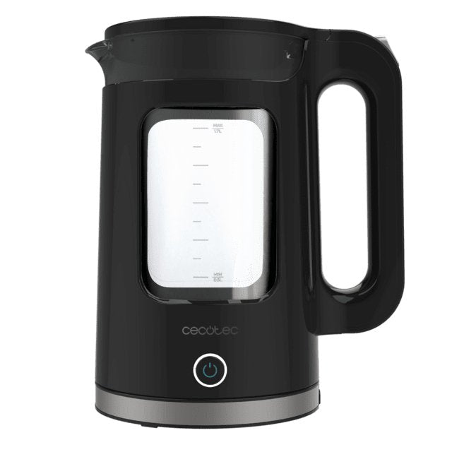Cecotec Thermosense 330 Glassy (Negro, 2.200 Watt, 1,7 Liter) 1439