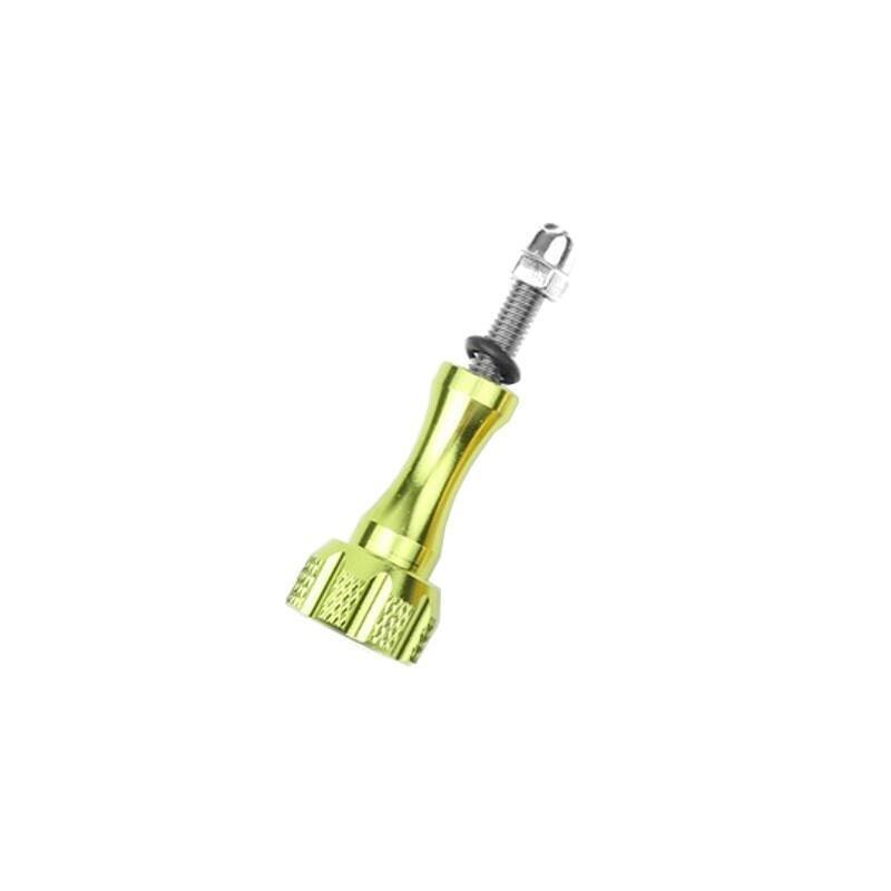Accesorio Cámara Deportiva Set Tornillos De Aluminio Cnc 1/4 Verde