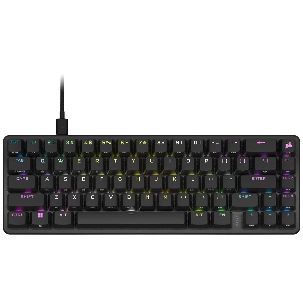 Teclado Español Corsair Usb K65 Mini Pro Rgb Blk Opx 65% Ch-91a401a-Es