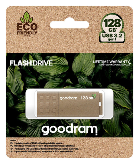 EAN 5908267960875 - Goodram UME3 Eco Friendly unidad flash USB 128 GB USB tipo A 3.2 Gen 1 (3.1 Gen 1) Marrón imagen 5