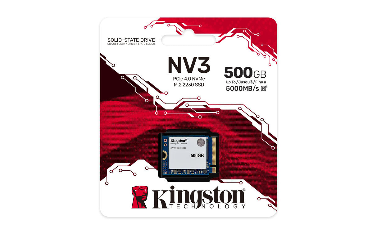 EAN 0740617349962 - Kingston Technology NV3 500 GB PCI Express 4.0 3D NAND imagen 3