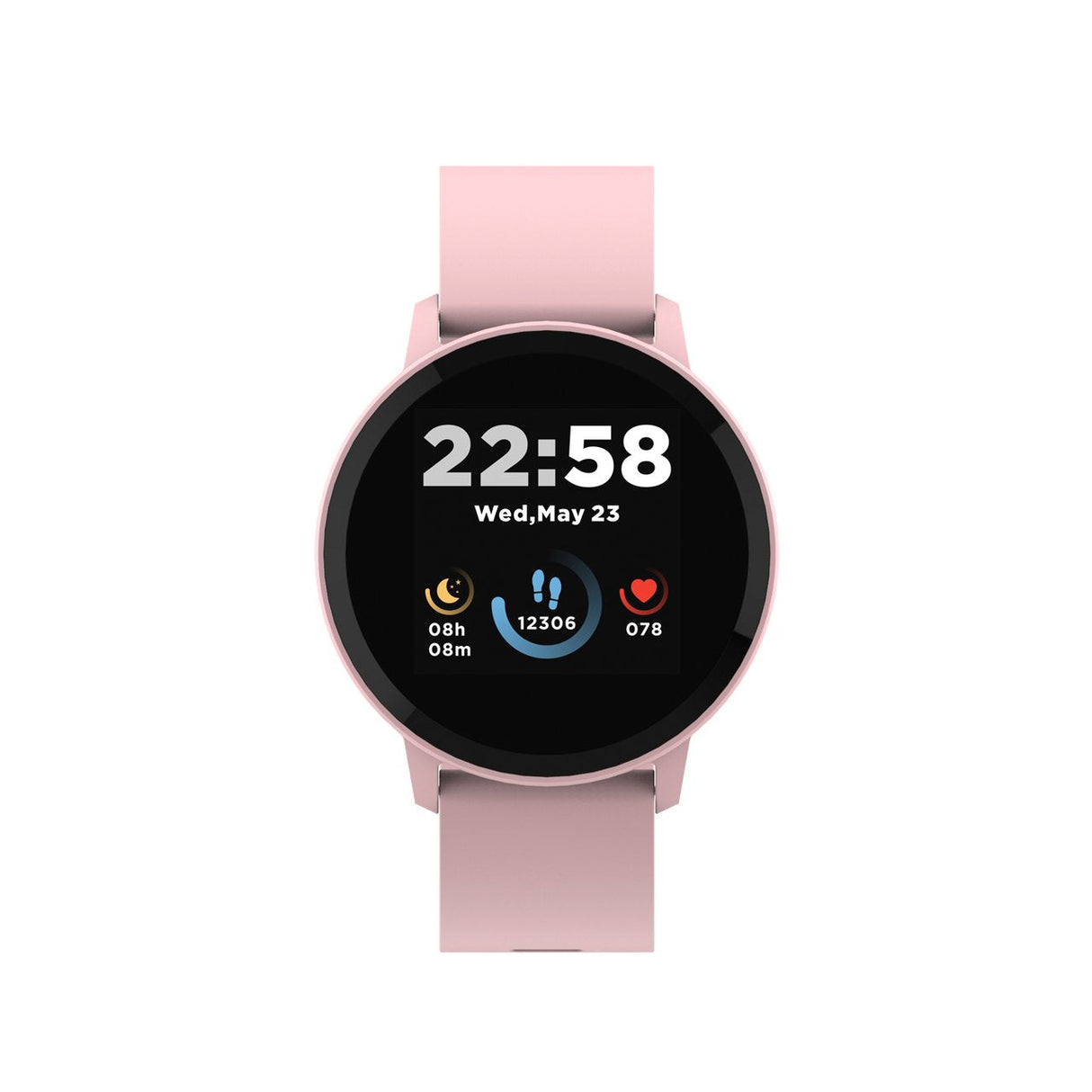 Smartwatch Lollypop Rosa Canyon Sensor Cardiaco/ Hasta 4 Dias En Standby/ Peso 35 Gramos