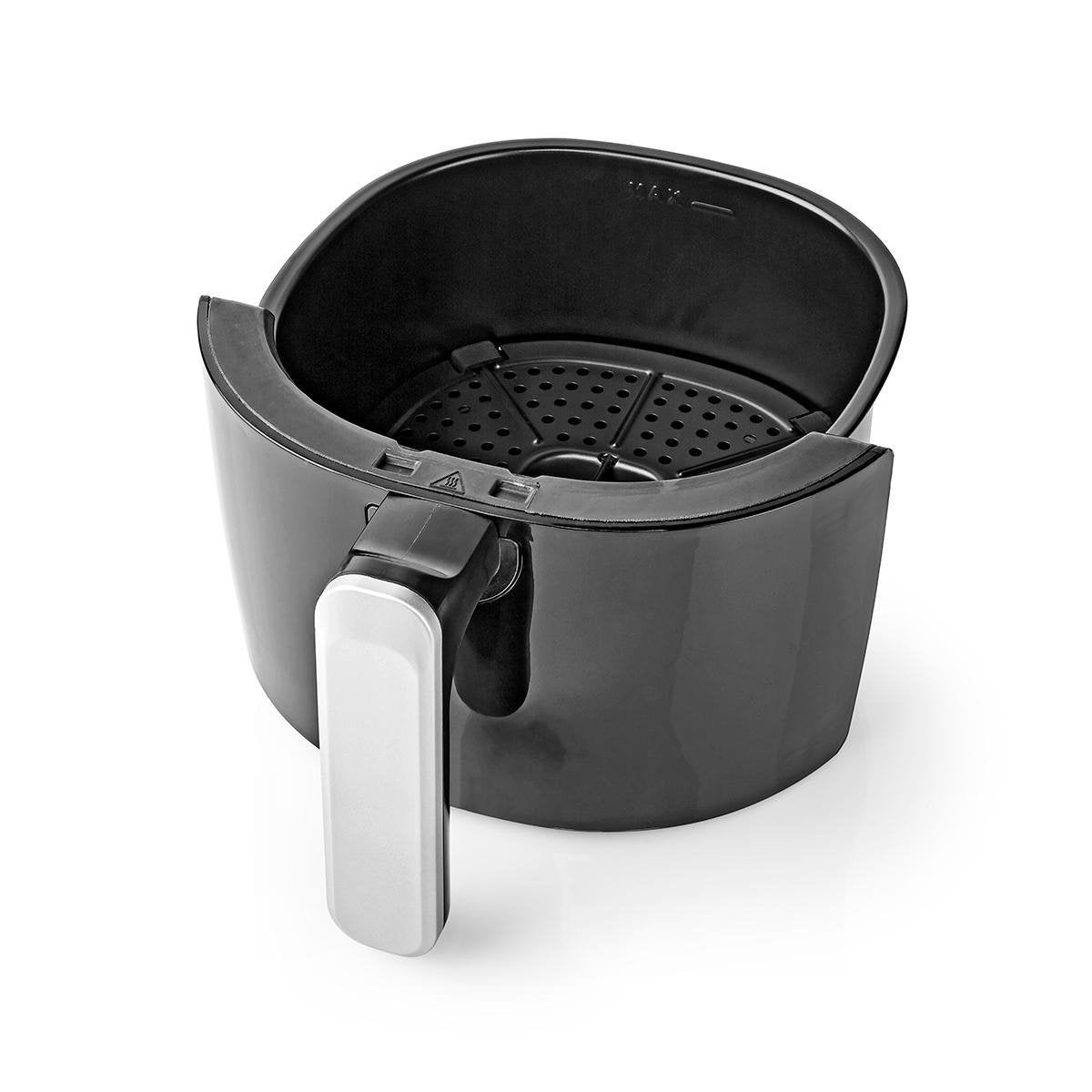 Nedis Freidora De Aire Caliente 2.4 L Minutero: 30 Min Analogico/Negro