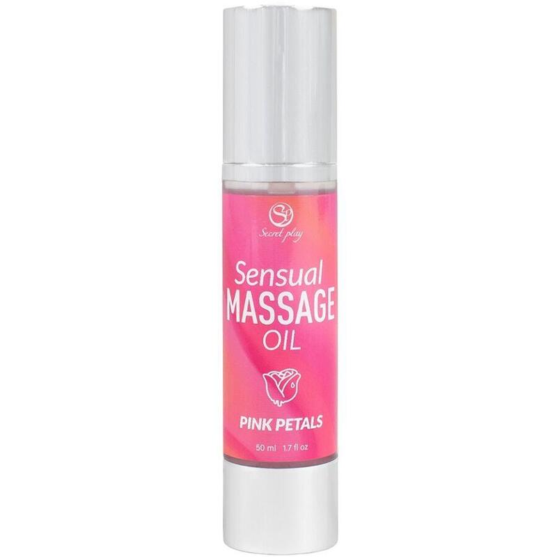 Aceite De Masaje Sensual Pétalos Rosa 50 Ml.