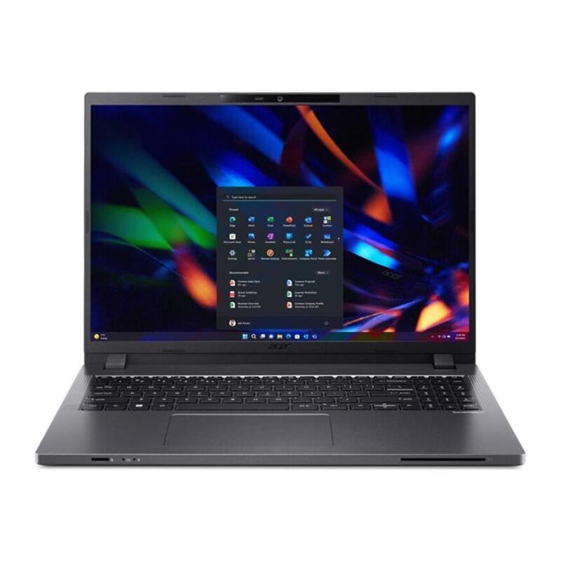 Portátil Acer Travelmate P2 16 Tmp216-51-G2-Tco I7 1355u / Hasta 5 Ghz Win 11 Pro Iris Xe Graphics De Intel 16 Gb Ram 512 Gb Ssd Nvme 16" Ips 1920 X 1200 Gigabit Ethernet Wi-Fi 6e Bluetooth Gris M