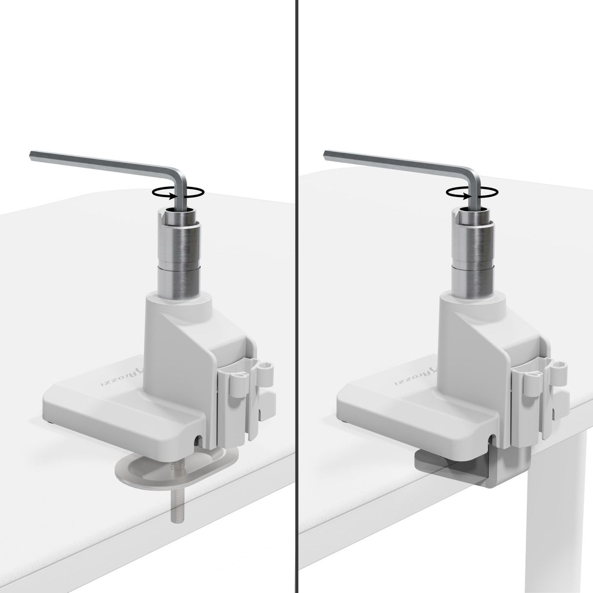EAN 0850072937298 - Arozzi AZ-ALZARE-NEO-WT soporte para monitor Escritorio Blanco imagen 4