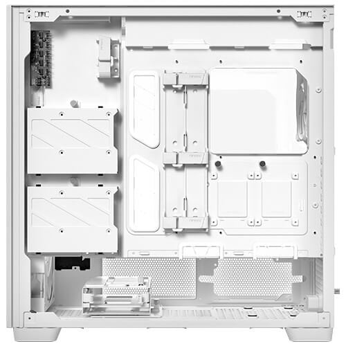 Caja Pc Antec Flux Pro_euv Wood Atx 2xusb3.0 Sin Fuente Blanco