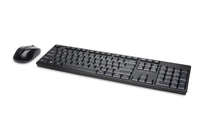 Kensington Conjunto De Raton Y Teclado Inalambricos Pro Fit, Español, Negro, 3 Años