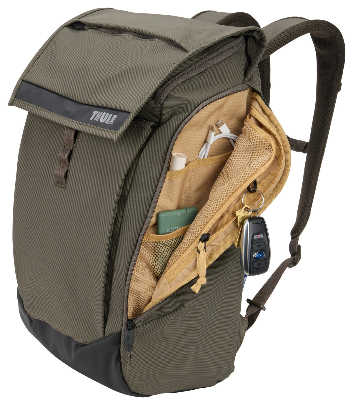 Thule Paramount Backpack 27l - Parabp3216 Mineral Brown